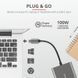 Хаб Trust Dalyx 3-in-1 USB-С > USB-А 3.2/USB-С/HDMI, Алюміній, 0.1м, чорний (23772_TRUST) [108800], фото 8