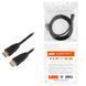 Кабель HDMI (M/M) 2Е 2м, 2.0, Slim High Speed Aluminum, чорний (2EW-1082-2M) [108580], фото 2