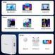 Зарядний пристрій 4xUSB 100W GaN (2хUSB-C+2хUSB-A) Desktop Charger білий Choetech (PD8008-EU-WH) [402138], фото 5