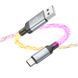 Кабель HOCO U112 Shine charging data cable for Type-C Gray (6931474788818) [804345], фото 4