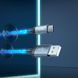 Кабель HOCO U112 Shine charging data cable for Type-C Gray (6931474788818) [804345], фото 7