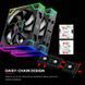 Вентилятор для корпуса 120mm*3 Xilence GAMING XPF360.ARGB PWM (XF072) [404891], фото 11