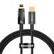 Кабель Baseus Explorer Series Auto Power-Off Fast Charging Data Cable Type-C to IP 20W 1m Black (CATS000001) [802563], фото 1