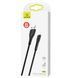 Кабель Usams US-SJ364 USB - Lightning (M/M), 1 м, Black (SJ364USB01) [617646], фото 2