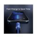 Кабель Baseus Crystal Shine Series Fast Charging Data Cable USB to iP 2.4A 1.2m Blue (CAJY000003) [802363], фото 4