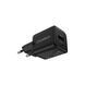 Мережевий зарядний пристрій Choetech (USB-C+USB-A) Black (PD5012-EU-BK) [619602], фото 3