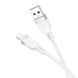 Кабель HOCO X109 Energy silicone charging data cable iP (L=1M) White (6942007636216) [803649], фото 3
