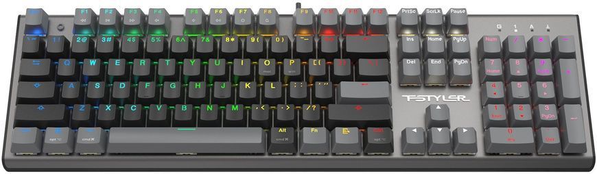 Клавіатура A4Tech Fstyler FS100 Stone Black (FS100 (Stone Black)) [611304]