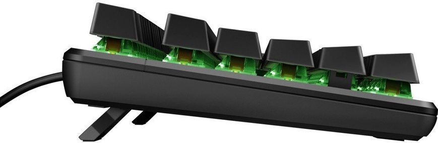 Клавіатура механічна HP Pavilion Gaming 550, 104key, Red Hybrid Switch, USB-A, EN/RU, RGB, чорний (9LY71AA) [103564]