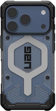 Чохол UAG для iPhone 17 Pro, Pathfinder Clear MagSafe, Ice/Silver (114551114333) [111620]