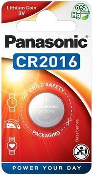 Батарейка Panasonic літієва CR2016 блістер, 1 шт. (CR-2016EL/1B) [113315]