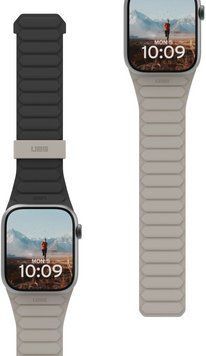Ремінець UAG для Apple Watch Ultra 2/Ultra-49-45-44mm, Pathfinder, Black/Titanium (194161114036) [111643]