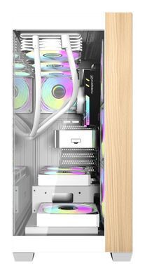 Корпус для комп'ютера DARK FLASH ATX без блока живлення DS900W білий (DS900W WHITE) [503216]