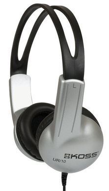 Навушники On-Ear Koss UR10, 3.5 mini-jack, 1.2м, Сірий (196784.101) [107329]