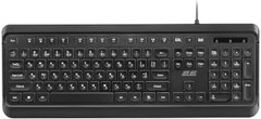 Клавіатура мембранна 2E KS120 104key (2E-KS120UB)