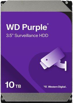 Жорсткий диск WD 10TB 3.5" 7200 512MB SATA Purple Pro Surveillance (WD102PURP) [110503]
