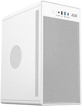 Комп'ютер персональний 2E Rational Intel i3-12100, 8Gb, F128GB+500GB, UMA, H610, 2E-V285W-400, Win11H+M365P1yr, білий (2E-PC-1829) [114809]