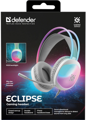 Гарнітура Defender Eclipse White (62440) [203847]