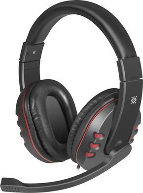 Гарнітура Defender Warhead G-160, 2х3,5мм, Black (64113) [401773]