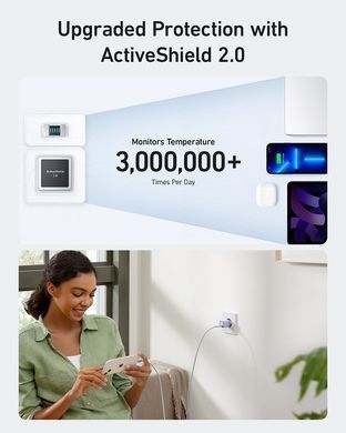 Мережевий зарядний пристрій Anker PowerPort 511 Nano III - 30W USB-C White (A2147G21) [201878]