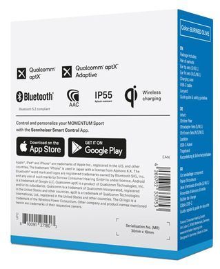 Гарнітура Sennheiser Momentum Sport True Wireless Olive (700306) [21335]