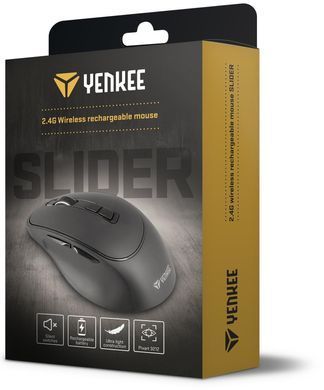 Миша комп'ютерна Yenkee YMS 2080GY WL rechargable mouse SLIDER (45019322) [202948]