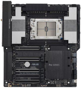 Материнська плата серверна ASUS PRO WS TRX50-SAGE WIFI A sTR5 TRX50 4xDDR5 M.2 WiFi BT CEB (90MB1LE0-M0EAY0) [113113]