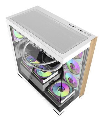 Корпус для комп'ютера DARK FLASH ATX без блока живлення DS900W білий (DS900W WHITE) [503216]