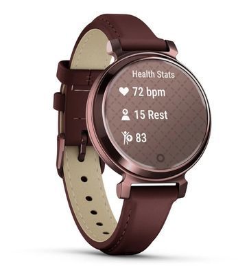 Смарт-годинник Garmin Lily 2 Dark Bronze with Mulberry Leather Band (010-02839-61) [619257]