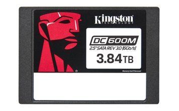 Твердотільний запам&rsquo;ятовувальний пристрій накопичувач (SSD) SATA2.5" 3.84TB 6GB/S KINGSTON (SEDC600M/3840G) [501537]