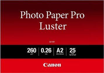 Папір Canon A2 Luster Photo Paper Pro LU-101, 25 арк. (6211B026) [16563]