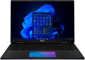 Ноутбук MSI Titan 18 HX AI A2XWIG-269UA 18" UHD+, Intel U9-285HX, 64GB, F4TB, NVD5080-16, W11P, чорний (9S7-182421-269) [112445]