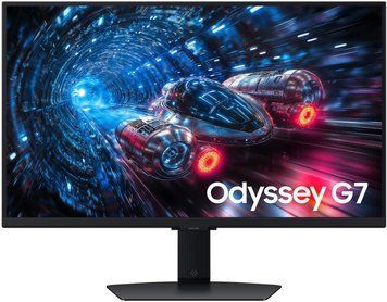 Монітор Samsung 27" Odyssey G7 G70F 4K HDMI, DP, USB, IPS, 3840x2160, 360Hz, 1ms (LS27FG706EIXUA) [112619]
