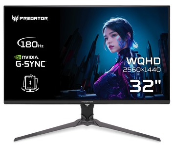 Монiтор 31.5" Acer Predator XB323QUPbmiiprx Black (UM.JX3EE.P09) [203252]