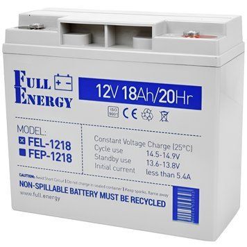 Акумуляторна батарея Full Energy 12V 18AH GEL (FEL-1218) [615332]