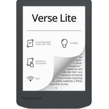 Електронна книга PocketBook 619 Verse Lite Midnight Grey (PB619-T-CIS) [610037]