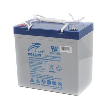 Акумуляторна батарея Ritar 12V 55AH GEL (DG12-55) [620791]