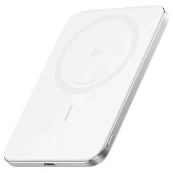 Універсальна мобільна батарея Anker Nano MagGo Slim 5000mAh 20W White (A1665H21) [620875]