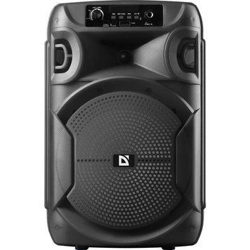 Акустична система 1.0 Boomer 12, 15Вт, Bluetooth/FM/USB/LED/AUX чорна (65412) [405138]