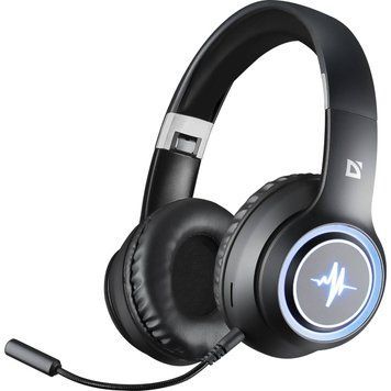 Гарнітура Defender FreeMotion B571 Bluetooth+3,5мм, гнучкий мікрофон, LED, Black (63572) [401846]