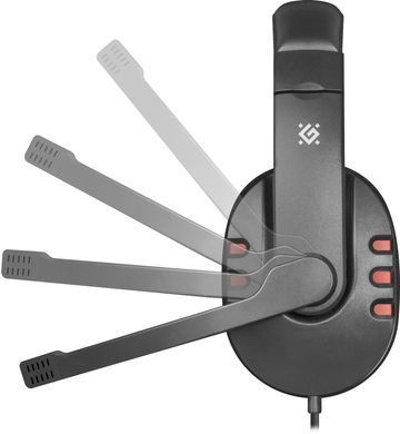Гарнітура Defender Warhead G-160, 2х3,5мм, Black (64113) [401773]