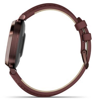 Смарт-годинник Garmin Lily 2 Dark Bronze with Mulberry Leather Band (010-02839-61) [619257]
