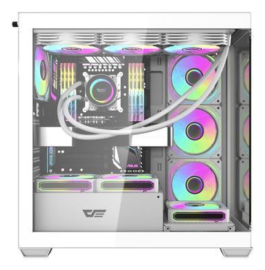 Корпус для комп'ютера DARK FLASH ATX без блока живлення DS900W білий (DS900W WHITE) [503216]