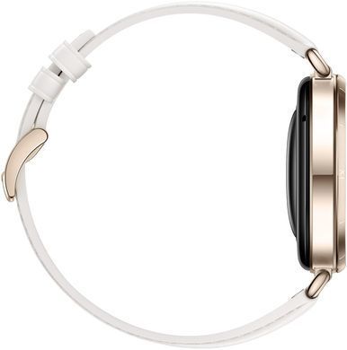 Смарт-годинник Huawei Watch GT 6 41mm Gold with White Composite Leather Strap (55020FTN) [620009]