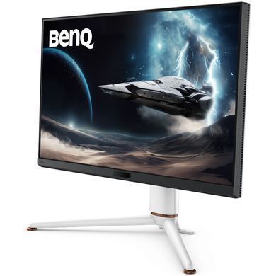 Монітор TFT 31.5" BenQ EX321UX, 4K UHD, IPS, 144Hz, HDMI, DP, USB- C, USB-hub, білий (9H.LM7LB.QBE) [400831]