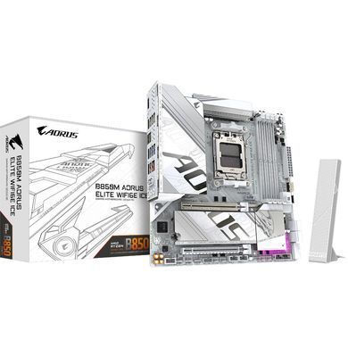 Материнська плата GIGABYTE (B850M AORUS ELITE WIFI6E ICE) [302999]