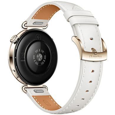 Смарт-годинник Huawei Watch GT 6 41mm Gold with White Composite Leather Strap (55020FTN) [620009]