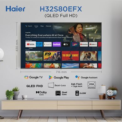 LED-телевізор Haier (H32S80EFX) [203327]