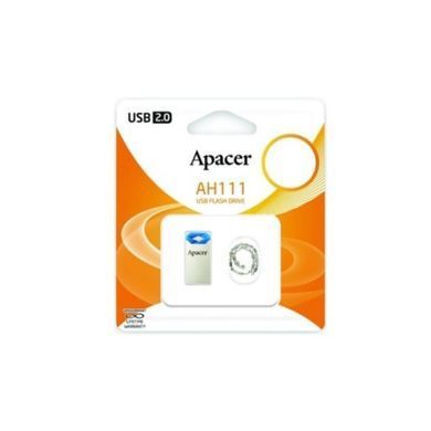 Флеш-накопичувач Apacer USB 2.0 AH111 64GB Blue (AP64GAH111U-1) [803027]
