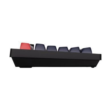 Клавіатура механічна Keychron V1 Max 84Key, Gateron Jupiter Banana, WL/BT/USB-A, QMK, Hot-swap, Knob, EN/UKR, RGB, чорний (V1MD4_KEYCHRON) [13615]